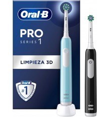 Oral-B Pro Série 2 escovas de dentes elétricas com alça Recarregável + 1 Base
