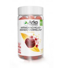 Arkogummies Arandano Rojo 60 caramelos gominola