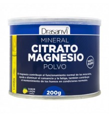 Drasanvi Mineral Citrato Magnesio Polvo Sabor Limon 200g