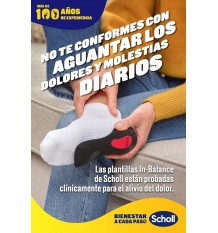 Scholl Plantilla Rodilla G talla Grande 2 unidades