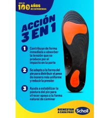 Scholl Plantilla Lumbar G talla Grande 2 unidades