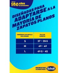 Scholl Plantilla Lumbar P talla Pequeño 2 unidades