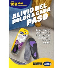 Scholl Plantilla Fascitis Plantar P talla pequeña 2 Plantillas