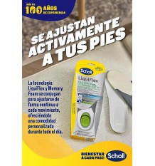 Scholl Liquiflex Uso Diario L 2 Plantillas