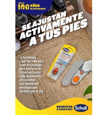 Scholl Liquiflex Soporte Extra S 2 Plantillas