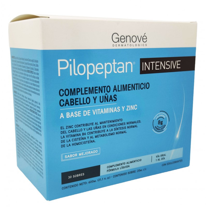 Pilopeptan Intensive Cabello y Uñas 30 Sobres Tamaño Grande