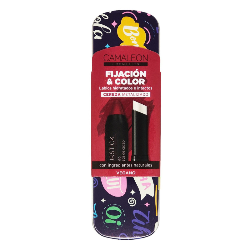 Camaleon Pintalabios Basic Cereza + Lip Premier + Lata Camaleon Pintalabios Basic Cereza + Lip Premier + Lata