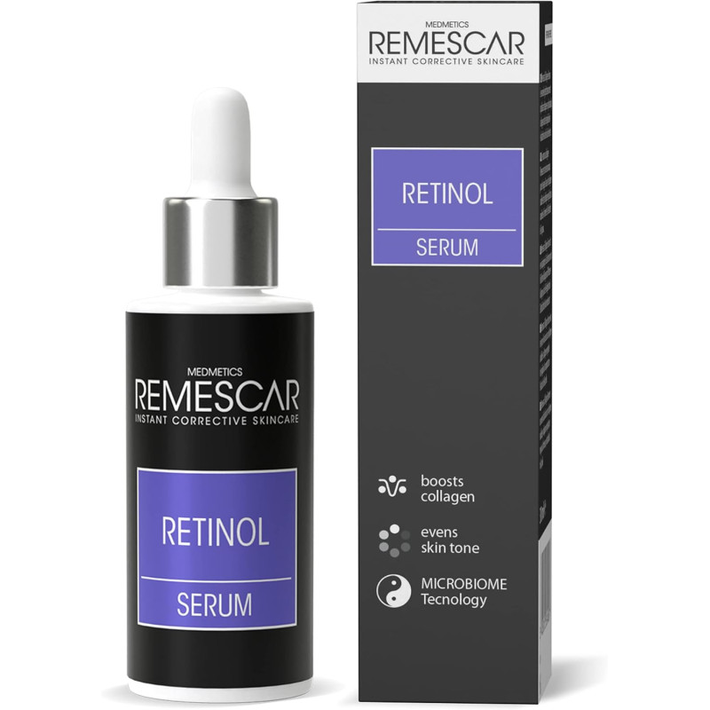 Remescar Retinol Serum Facial Antiedad 30ml Remescar Retinol Serum Facial Antiedad 30ml