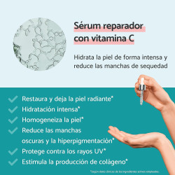 Remescar Serum Facial Vitamina C y Ácido Hialurónico 30ml