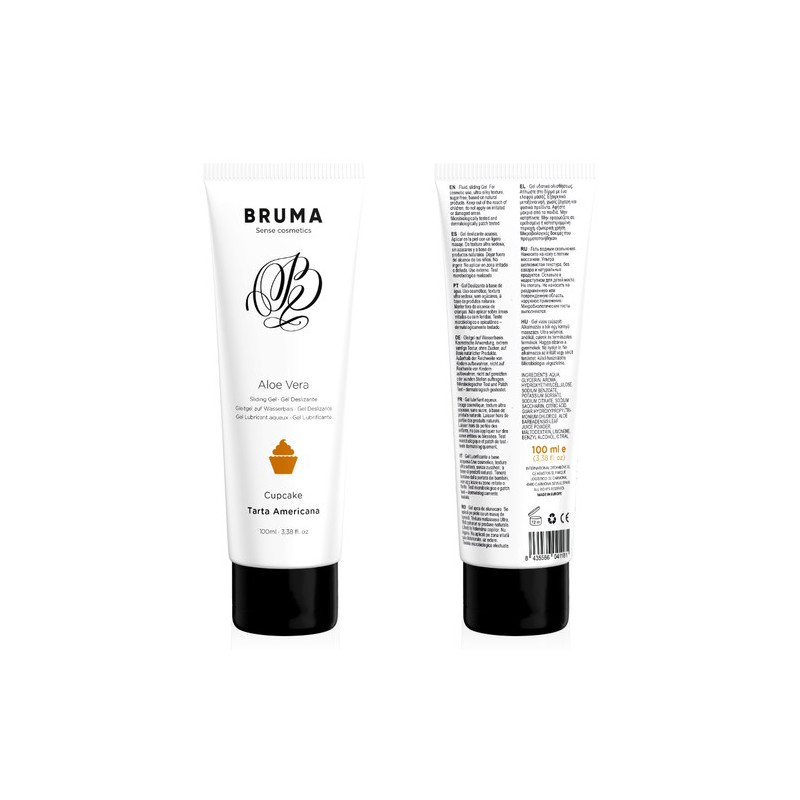 Bruma Gel Deslizante Con Aloe Vera Sabor A Tarta Americana 100 ml Bruma Gel Deslizante Con Aloe Vera Sabor A Tarta Americana 100 ml
