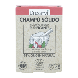 Drasanvi Champú Sólido Cabello Graso Ecocert Bio 80 g