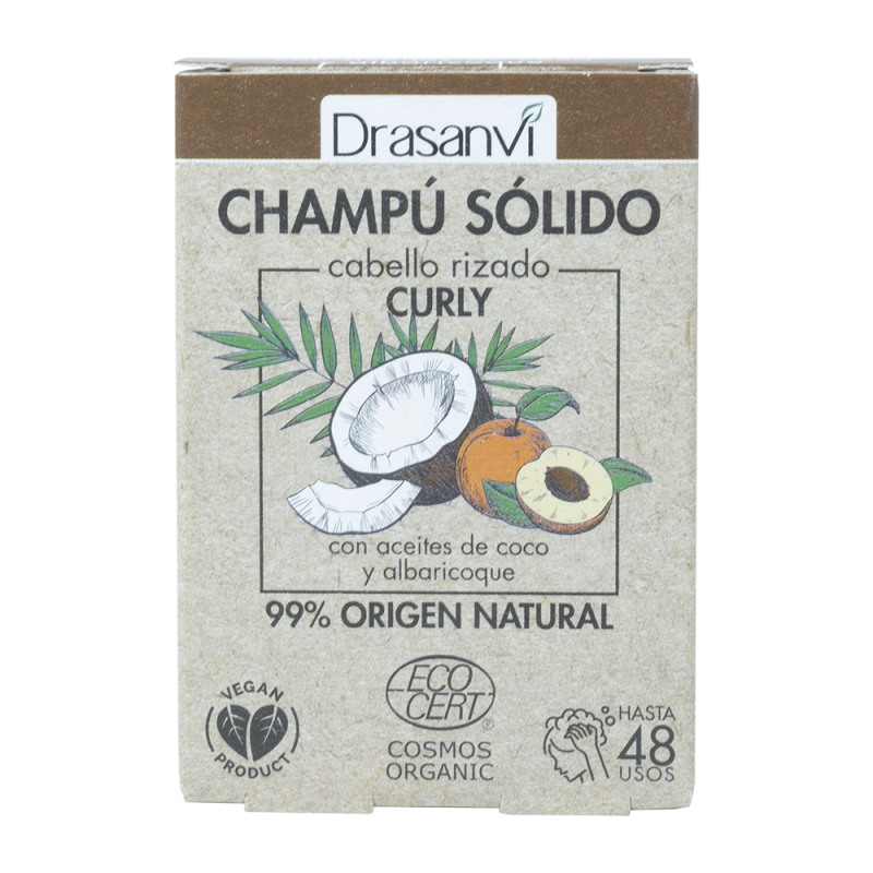 Drasanvi Champú Sólido Cabello Rizado Curly Ecocert Bio 80 g Drasanvi Champú Sólido Cabello Rizado Curly Ecocert Bio 80 g