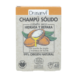 Drasanvi Champú Sólido Cabello Seco Ecocert Bio 80 g