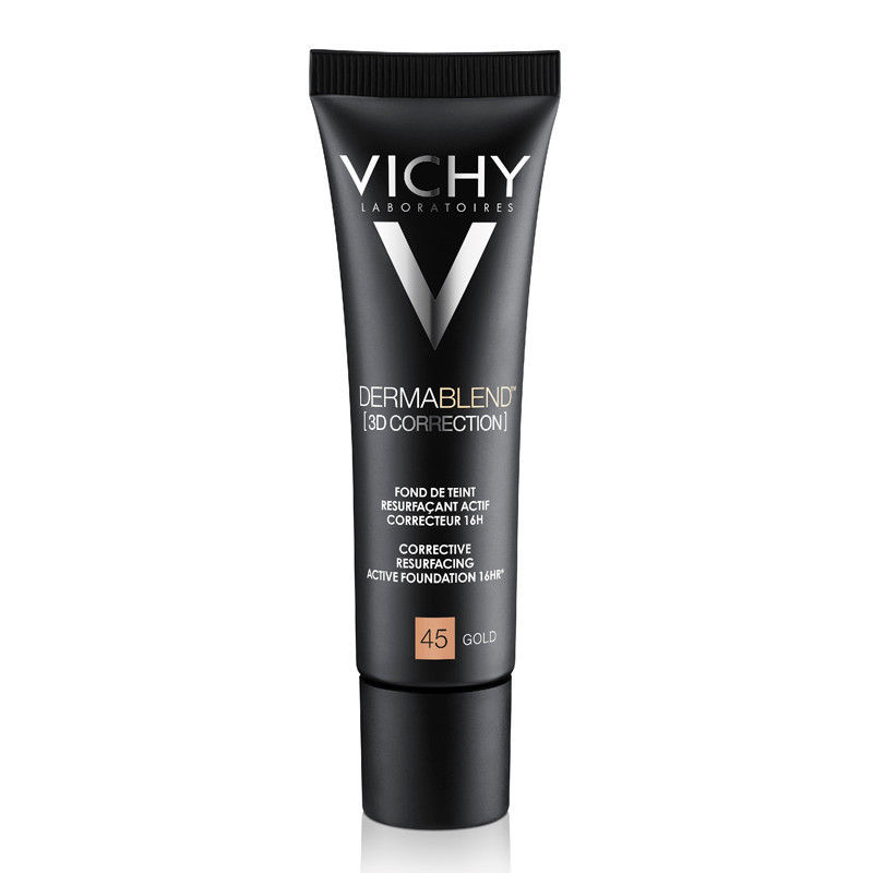 Vichy Dermablend Correction 3D Fondo De Maquillaje Corrector Tono 45 Gold 30 Ml Vichy Dermablend Correction 3D Fondo De Maquillaje Corrector Tono 45 Gold 30 Ml