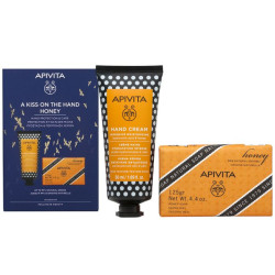 Apivita Crema Manos Hialuronico Miel 50ml + Jabon de manos 125 g