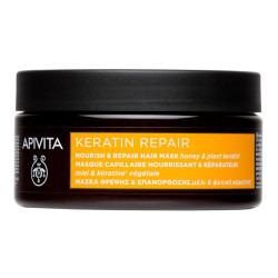 Apivita Mascarilla Capilar Keratin Repair Nutritiva y Reparadora 200ml