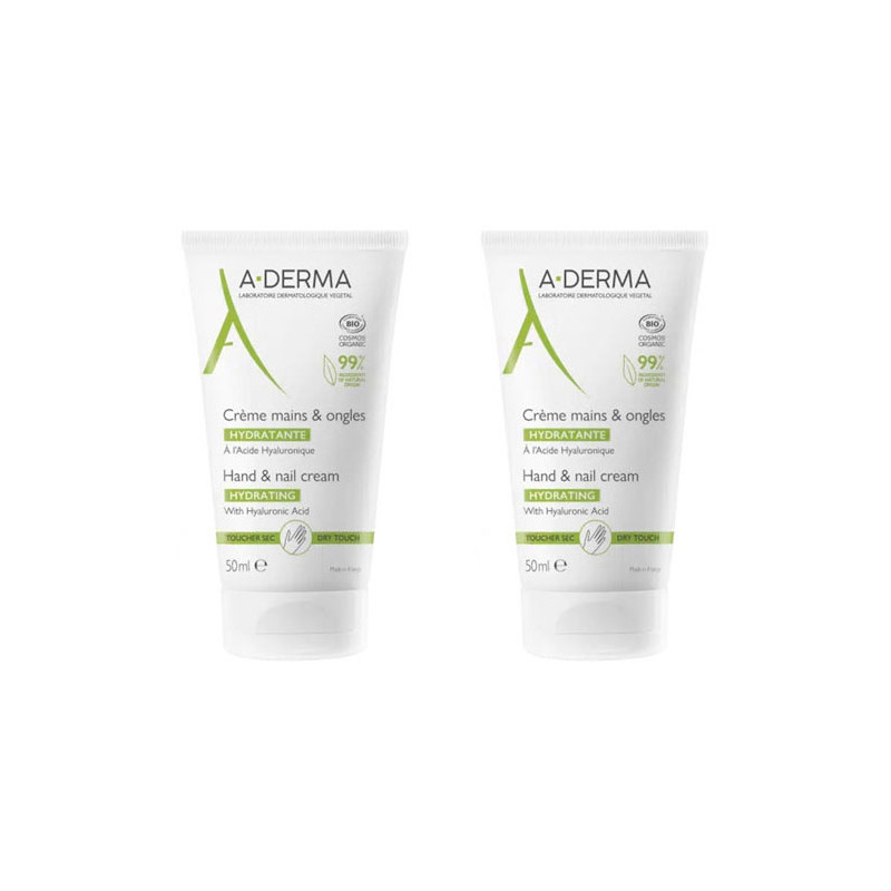 Aderma Crema de Manos y Uñas Duplo 50ml + 50ml