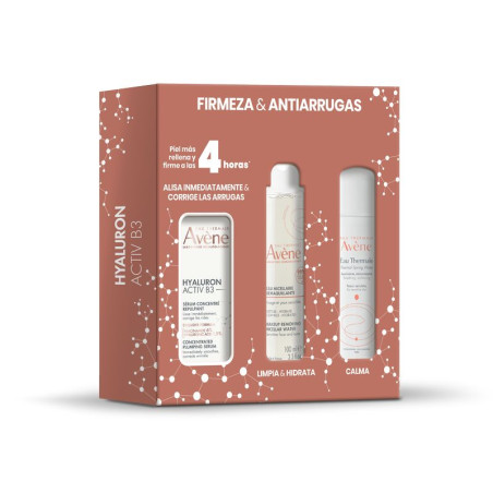 Avene Hyaluron Activ B3 Sérum Concentrado Voluminizador 30ml + Agua Micelar 100ml + Agua Termal 50ml