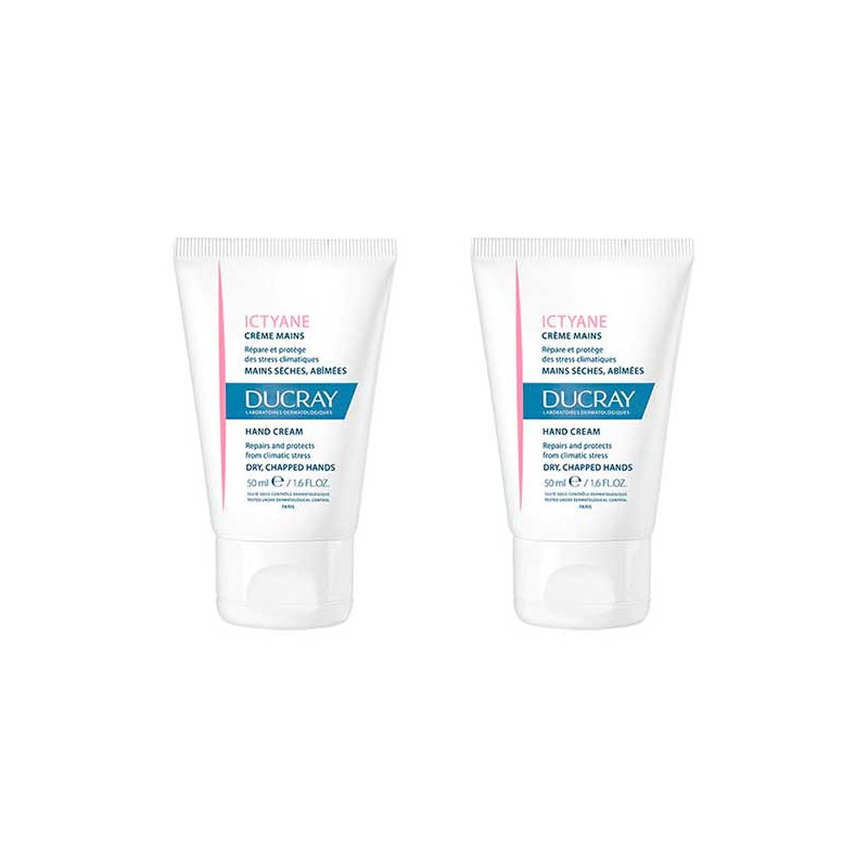 Ducray Ictyane Crema de Manos Duplo 50ml + 50ml Ducray Ictyane Crema de Manos Duplo 50ml + 50ml