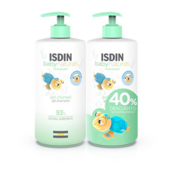 Isdin Baby Naturals Gel Champu 750ml + 750ml Duplo Ahorro