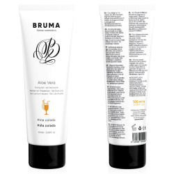 Bruma Gel Deslizante Con Aloe Vera Sabor A Piña Colada 100 ml