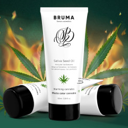 Bruma Gel Deslizante Con Aceite De Semilla Efecto Calor Sabor Cannabis 100 ml