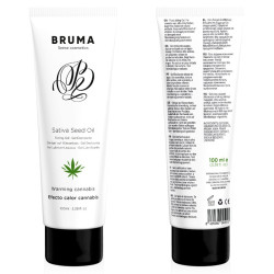 Bruma Gel Deslizante Con Aceite De Semilla Efecto Calor Sabor Cannabis 100 ml