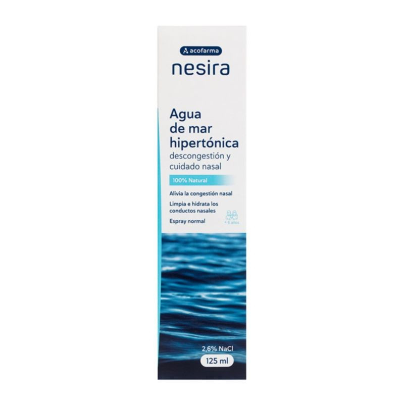 Nesira Agua De Mar Hipertónica 125 Ml Nesira Agua De Mar Hipertónica 125 Ml