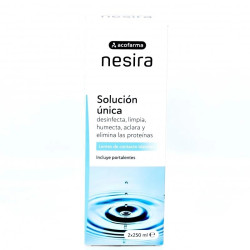 Nesira Solución Única Para Lentillas 250ml + 250ml