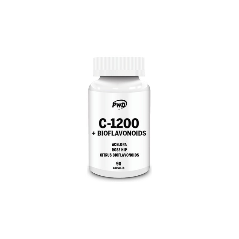 Pwd C-1200 + Bioflavonoides 90 Capsulas Pwd C-1200 + Bioflavonoides 90 Capsulas