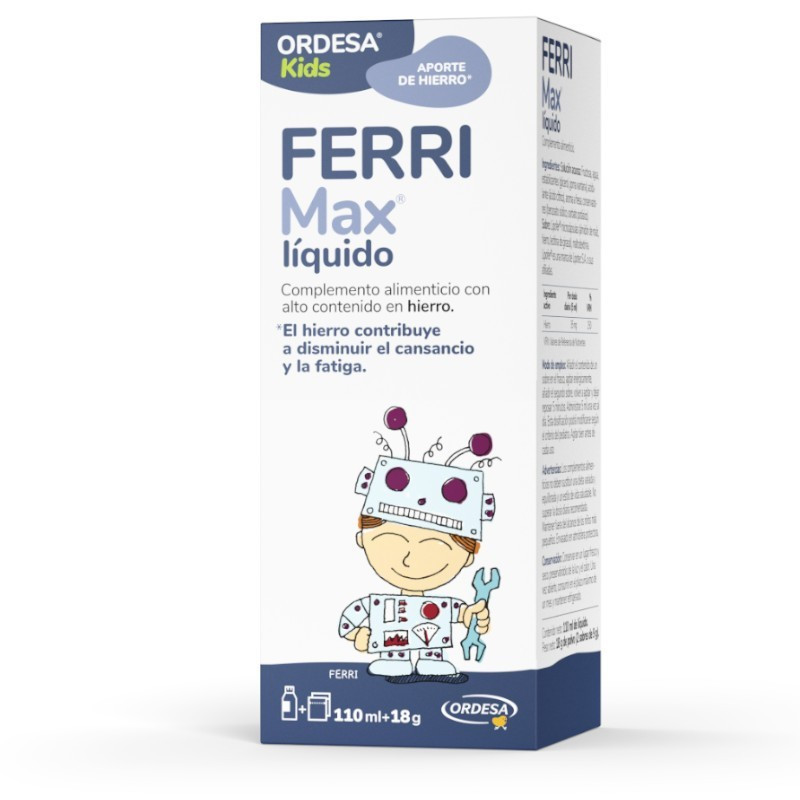 Ordesa Kids Ferrimax Líquido 110 ml Ordesa Kids Ferrimax Líquido 110 ml