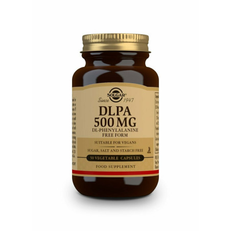 Solgar Dlpa 500 mg Fenilalanina 50 Cápsulas