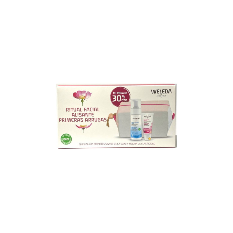 Weleda Crema Rosa Mosqueta Dia 30ml + Espuma Limpiadora 150ml