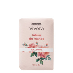 Vivera Jabon Pastilla Manos Rosa Coral 100 Gramos