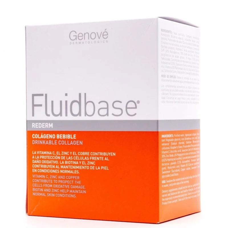 Fluidbase Rederm Colágeno Bebible 20 Sobres Fluidbase Rederm Colágeno Bebible 20 Sobres