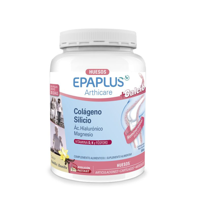 Epaplus Colágeno + Silicio + Hialurónico + Calcio 383 Gr Epaplus Colágeno + Silicio + Hialurónico + Calcio 383 Gr