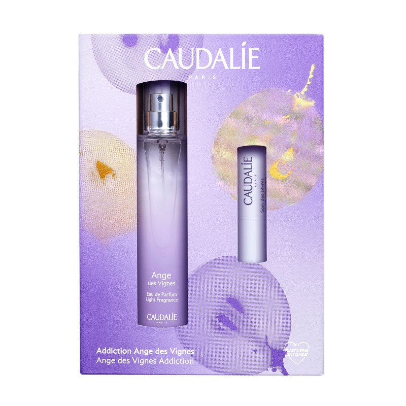 Caudalie Colonia Ange des Vignes 50ml + Balsamo Labial 4.5 gramos