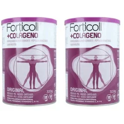 Forticoll Colageno Bioactivo 300g + 300g Duplo promocion