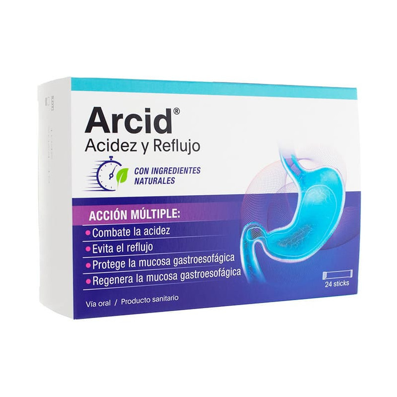 Arcid 24 Sobres Envase Grande