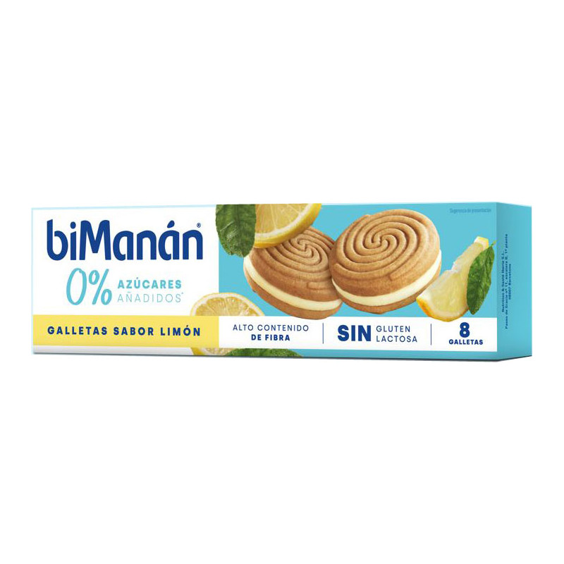 Bimanan Galletas 0% Azucares añadidos 8 Unidades