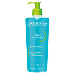 Bioderma Sébium Gel Moussant Limpieza sin detergente 500ml