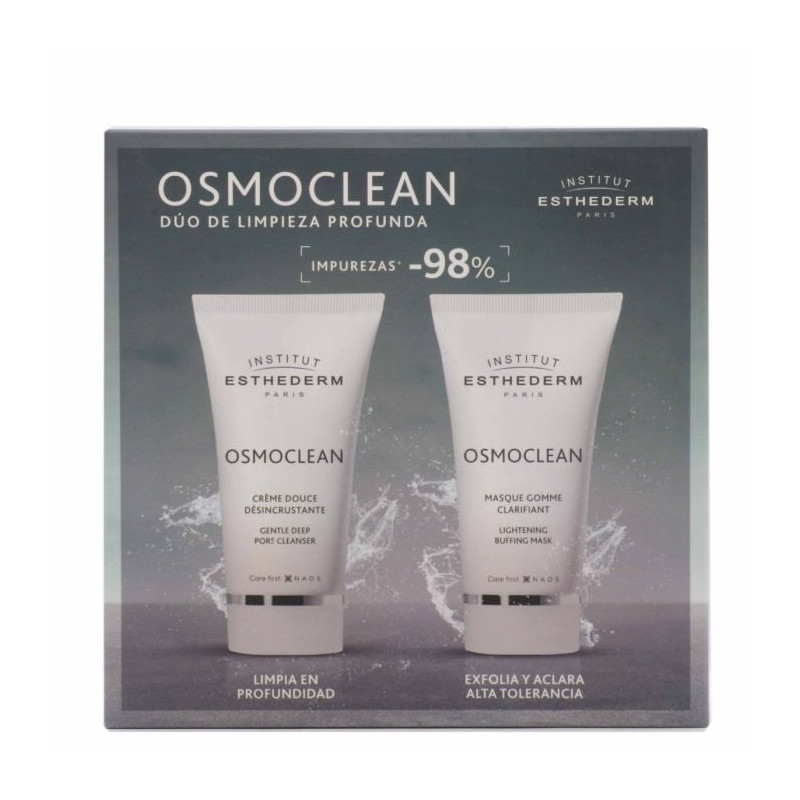 Esthederm Osmoclean Pack Crema Desincrustante 75ml + Mascarilla Exfoliante 75ml