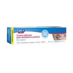 Care+ Crema Adhesiva para Dentaduras Postizas 75g