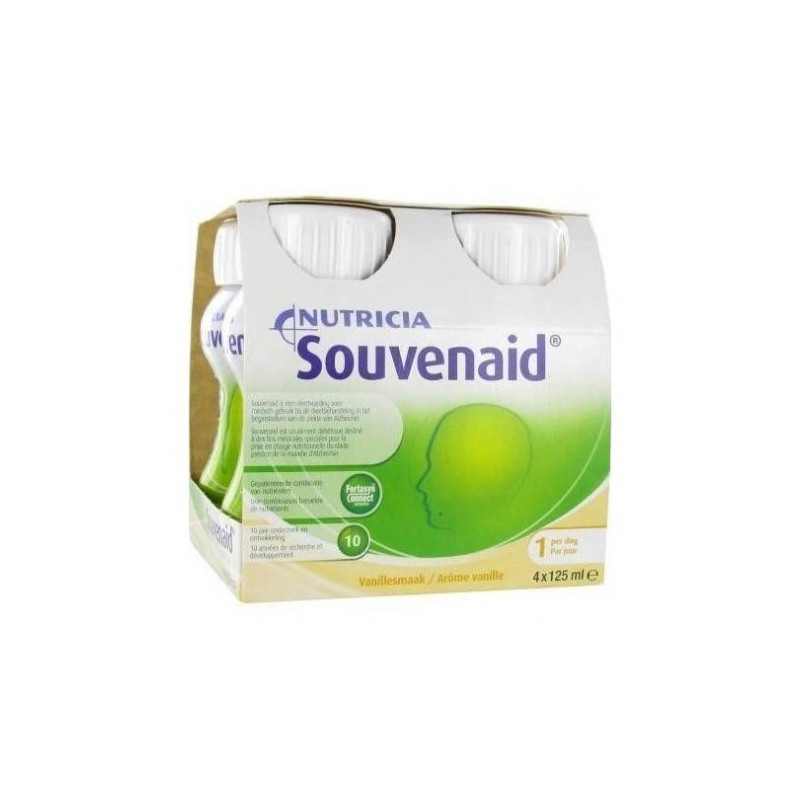 Souvenaid Vainilla 4 Botellas 125ml Souvenaid Vainilla 4 Botellas 125ml