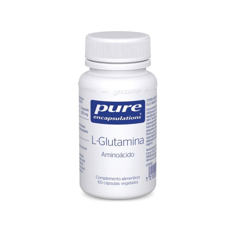 Pure Encapsulations L-Glutamina 60 cápsulas Pure Encapsulations L-Glutamina 60 cápsulas
