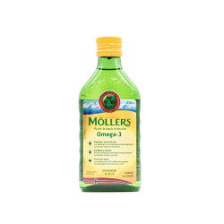 Moller's Aceite de Higado de Bacalao Sabor Limón 250ml