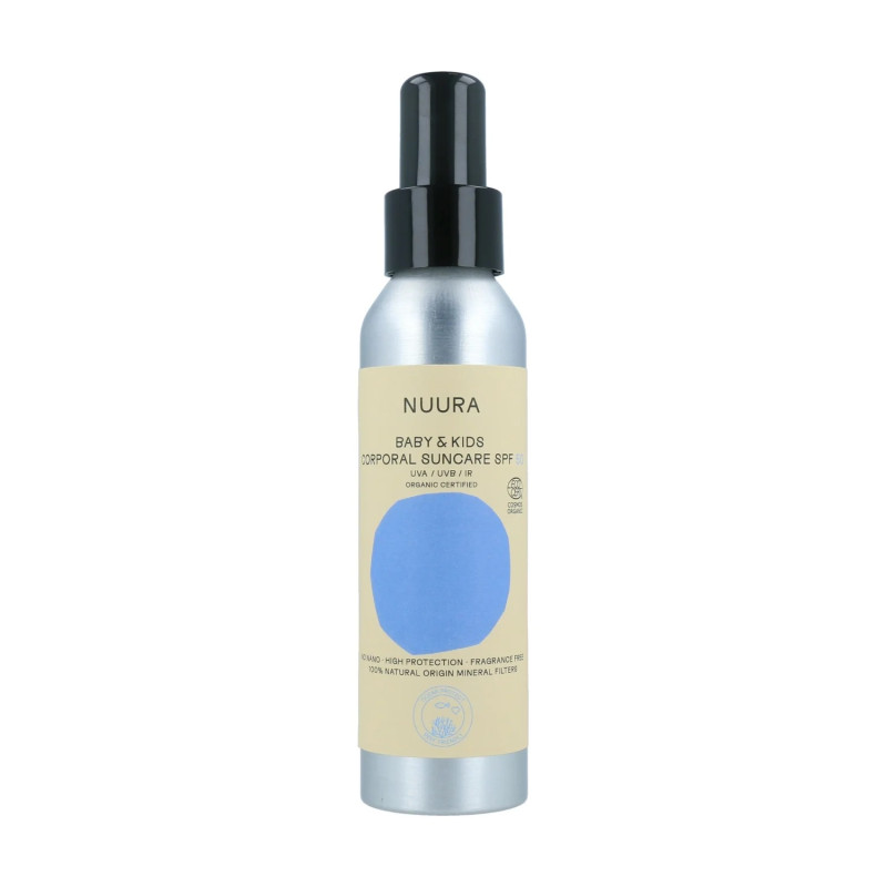 Nuura Protector Solar Bio Emulsion Fluida Kids Niños SPF50 125 ml