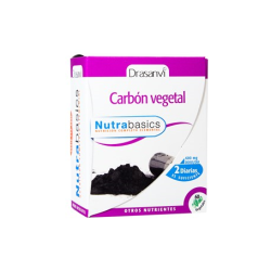 Carbon Vegetal 60 Capsulas Nutrabasicos Drasanvi