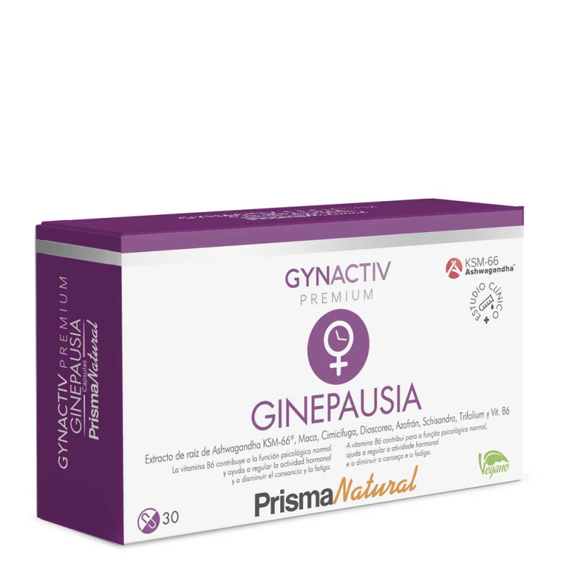 Prisma Natural Gynactiv Ginepausia 30 Cápsulas