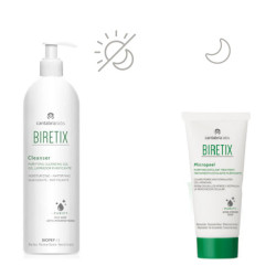 Biretix Rutina Limpieza Piel Con Tendencia Acnéica Cleanser 400ml + Micropeel 50ml